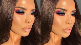 COLORFUL BUT CHIC MAKEUP TUTORIAL  iluvsarahii [upl. by Pippa]