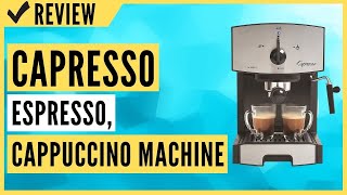 Capresso 11705 Stainless Steel Pump Espresso and Cappuccino Machine EC50 Review [upl. by Nevsa721]