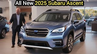 2025 Subaru Ascent Review Whats New Power Comfort or Safety [upl. by Adda]