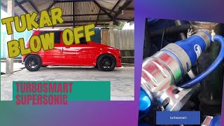 kancil tukar blow off turbosmart supersonic [upl. by Palla]