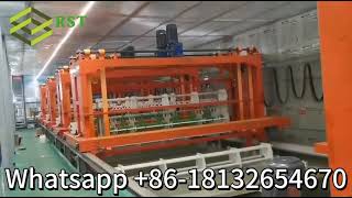 Special open barrel electroplating line for threaded rods studs etc Whatsapp 8618132654670 [upl. by Sadnac187]