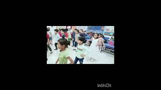 Hindi diwas dance Performances  by bal vatika 3 kids [upl. by Aitnohs]