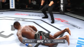 REQUIS CAUSES HIS OPPONENT TO FACEPLANT THROUGH THE CANVAS [upl. by Euqinot]