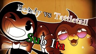 Bendy vs Tattletail rap battle  SUB ITA [upl. by Nytram968]