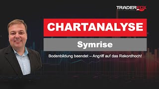 Chartanalyse Symrise Bodenbildung beendet – Angriff auf das Rekordhoch [upl. by Ahsar]