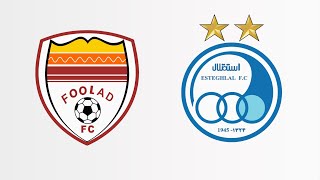 Foolad VS Esteghlal Tehran highlights  Persian Gulf Pro League 2324 week 12 [upl. by Acirtal]