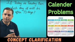 How to Solve Calendar  Based Question  Concept Clarification  by NK Sir [upl. by Angelina908]