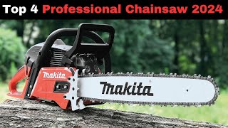 4 Best Professional Chainsaws in 2024 [upl. by Idet829]