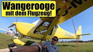 Wangerooge mit dem Flugzeug [upl. by Ecnedurp]