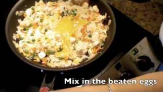 Recipe Egg Fried Rice No Soy Sauce Added [upl. by Nesto]