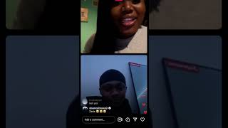 Zaria Imani ig live 1212024 [upl. by Hayalat]