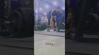 never give up heavydeadlift powerlifting motivation gym explore deadlift short shorts [upl. by Tnek]