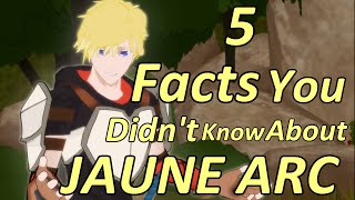 5 FACTS You Probably Didnt Know About JAUNE ARC  EruptionFang [upl. by Giacobo]