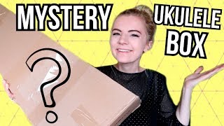 unboxing a MYSTERY ukulele box [upl. by Ellicec285]