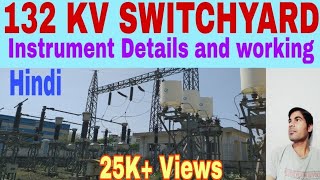 132 KV SWITCHYARD INSTRUMENTS Details and working [upl. by Sandry]