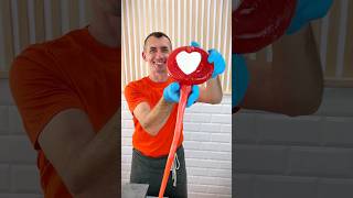 Cutting Hard Candy with Heart Design ✂️🤍🍬 ASMR Sounds Troom Troom asmr memes funnyvideo fyp [upl. by Naletak176]