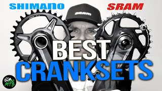 BEST Alu CRANKSETS from Shimano and SRAM XTSLX vs GX Stylo Descendant Review [upl. by Naesad]