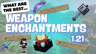 The BEST 121 Weapon Enchantments Minecraft Guide Beginner Tips and tricks for Java amp Bedrock 2024 [upl. by Nita298]