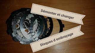 TUTODémontage embrayageChanger disqueYZF R 125 [upl. by Yci]