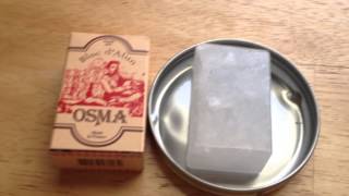 OSMA Alum Block Review Wet Shaving GOLD [upl. by Ariadne]