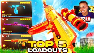 TOP 5 NEW META LOADOUTS in Warzone Season 2 Best Class Setups [upl. by Auria351]