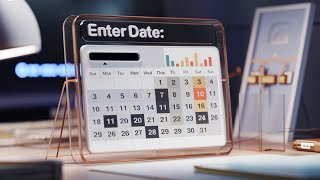 Excel VBA Calendrier dynamique avec numéros des semaines Encadrer la saisie des dates update [upl. by Rene]