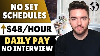 10 PartTime Jobs with Daily Payment amp No Interview  Work When You Want Remotely [upl. by Harrus]