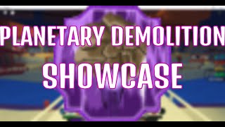 Planetary Demolition Showcase Shindo Life [upl. by Naras]