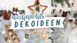 DIY WEIHNACHTSDEKO 2023  Dekoration selber machen  einfache amp besondere Ideen für Weihnachten [upl. by Bozuwa]