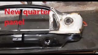 Project Designer Ep 14  Fitting the front quarter panel to my Austin Mini [upl. by Ysied504]