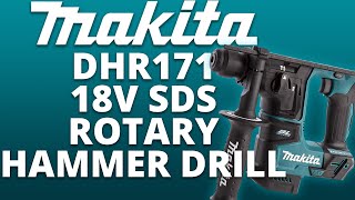 Makita DHR171 18v SDS Rotary Hammer Drill  Toolstop Showcase [upl. by Salema]