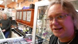 Bill Baker visits Village Tattoo the BEST silver store in the Village and scores a new ring [upl. by Wootten]