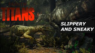 Megalania Mischief  Path of Titans meg Combat [upl. by Staal491]