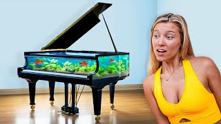 I Turned my Piano into a Fish Tank [upl. by Ivor]