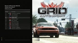 Grid Autosport  San Francisco Track  Gameplay [upl. by Ahkeber]