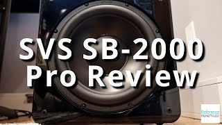 SVS SB2000 Pro RHT Review [upl. by Hort236]