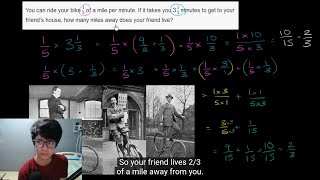 Khan Academy All Math Part 7  Fractions 100 Mastery [upl. by Sandell161]