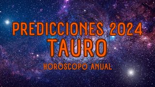 PREDICCIONES 2024 TAURO ♉ HORÓSCOPO ANUAL TAURO astrology tauro [upl. by Acirne]