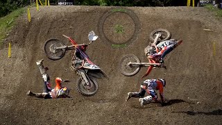 The Risk We Take Vol 2  Motocross Crashes [upl. by Rifkin]