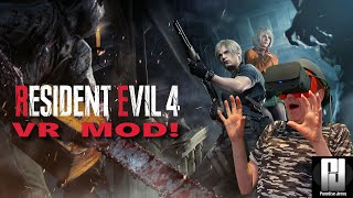 Resident Evil 4 REMAKE Full Game is FANTASTIC with NEW VR Mod thanks to Praydog  RTX 3080TI [upl. by Mountfort]