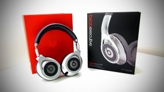 Beats Executive Unboxing amp Review Beats OverEar Executive Headphones  Silver [upl. by Leddy]