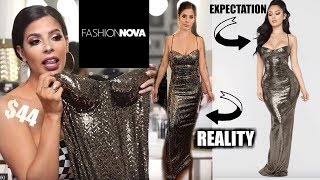 I TRIED ON 18 FASHION NOVA PROM DRESSES 2000 worth [upl. by Loreen]