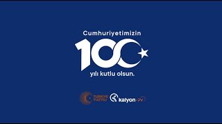 Cumhuriyetimizin 100 Yılı Kutlu Olsun [upl. by Alma]