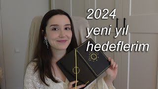 2024 yeni yıl hedeflerim🎄 hadi listenizi yapın çabuk [upl. by Pepin]