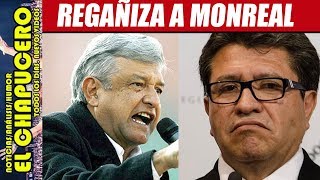 AMLO REGAÑA A MONREAL POR ELIMINAR COMISIONES BANCARIAS [upl. by Legna5]