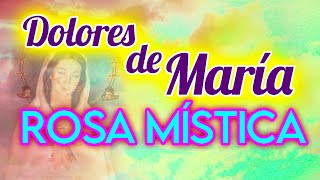 🌹Rosario Rosa Mística DOLORES DE MARIA martes y viernes [upl. by Vincelette]