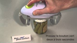 Ouvre bocal électrique One Touch par Monpetitconfortcom [upl. by Ranie145]