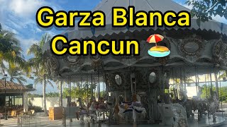 Garza Blanca Cancun Rooms Tour [upl. by Grefe]