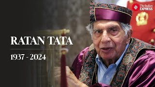 Ratan Tata Revered Industrialist and Philanthropist Dies at 86  Ratan Tata Death [upl. by Yrakaz]