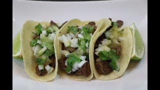 Carne Asada Tacos Recipe  How to Make Steak Tacos [upl. by Jill]